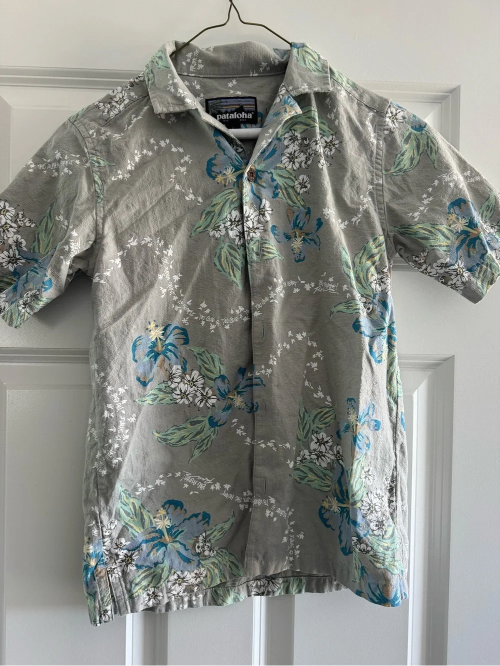 Patagonia Kids Floral Short-Sleeve Shirt (Pataloha)